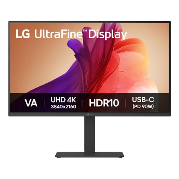 Monitor Profesional LG UltraFine 32U720A-B 31.5'- 4K- Multimedia- Regulable en altura- Negro