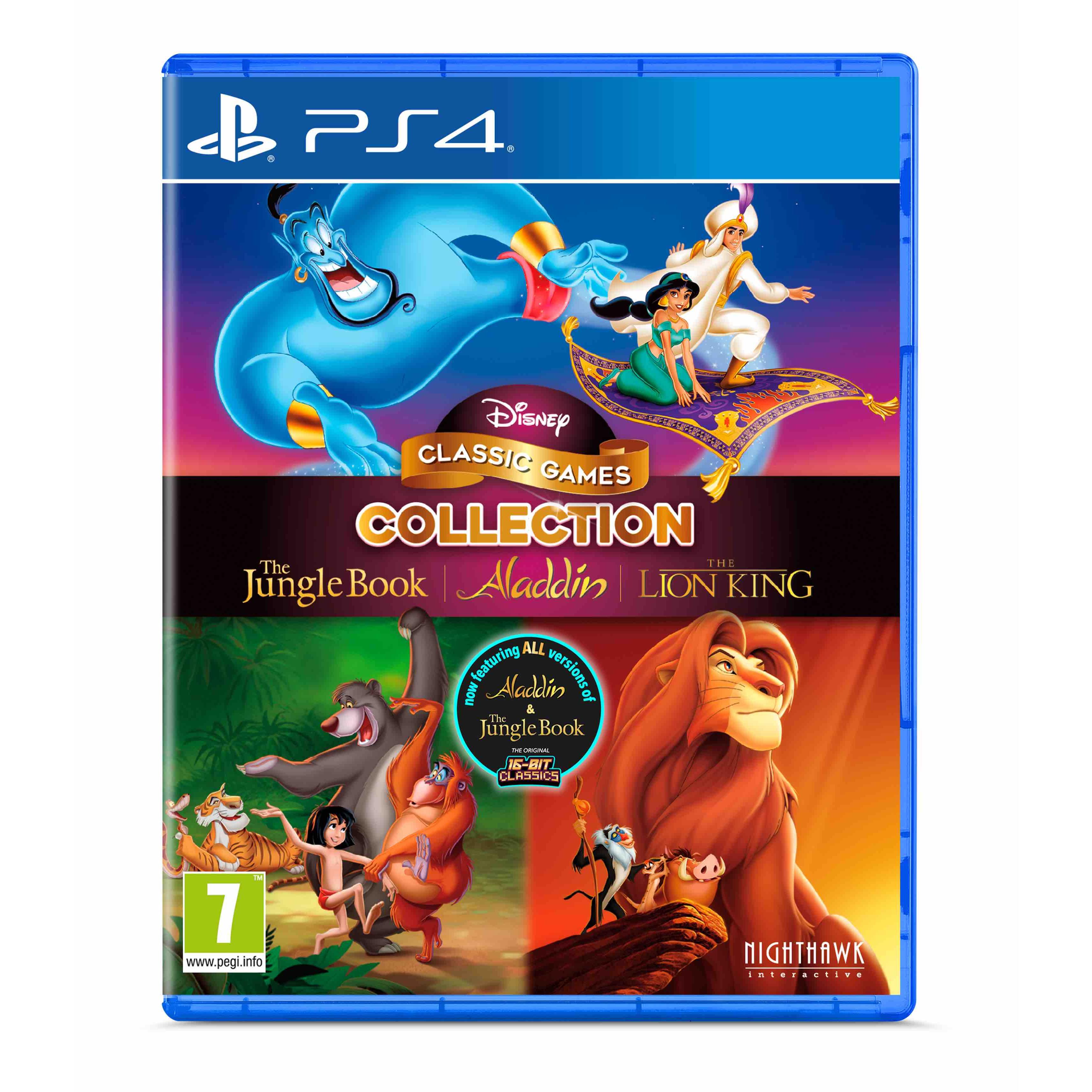 Disney Classic Games Collection: The Jungle Book, Aladdin, y The Lion King - Ps4 - Nuevo precintado - PAL España
