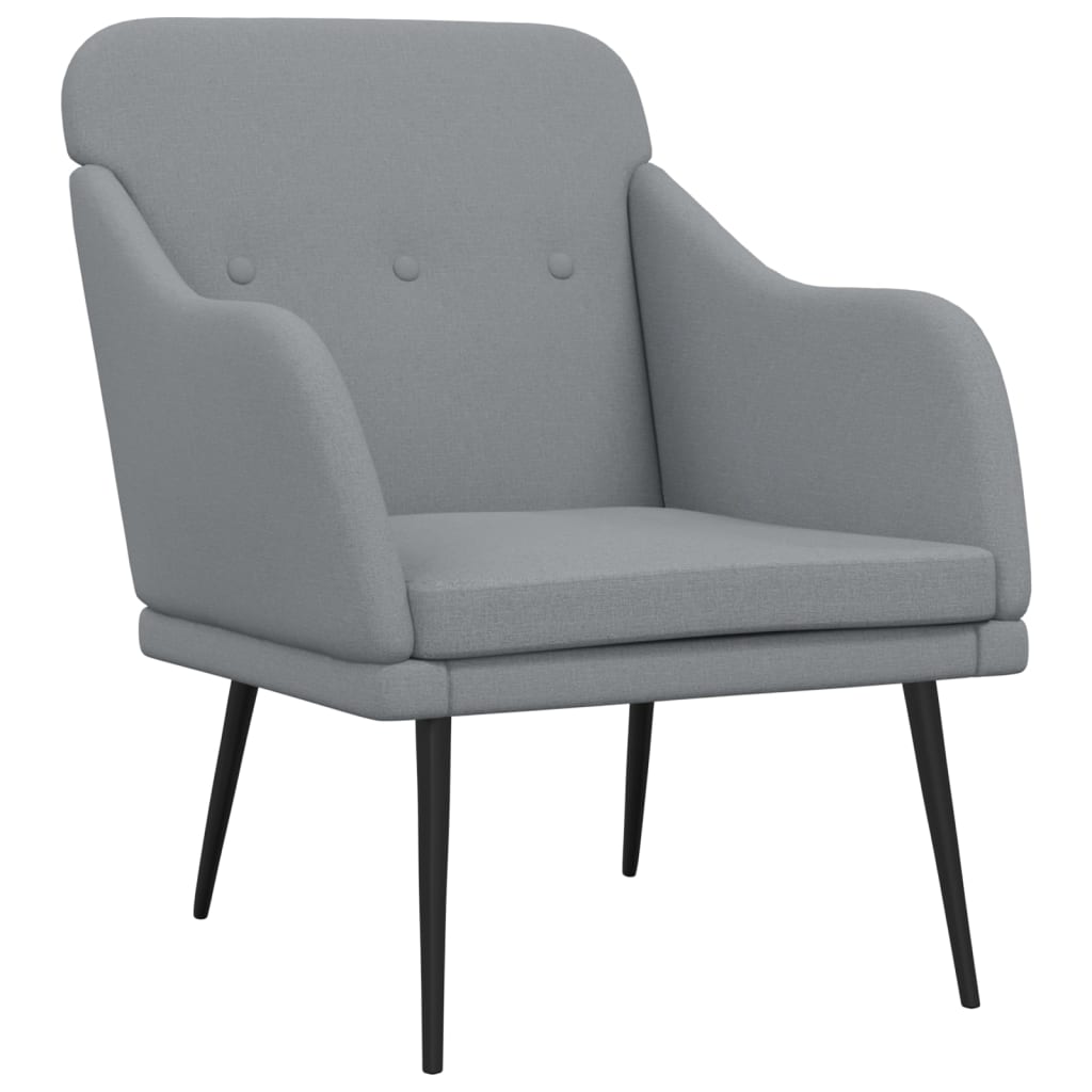 vidaXL Sillón de tela 63x76x80 cm