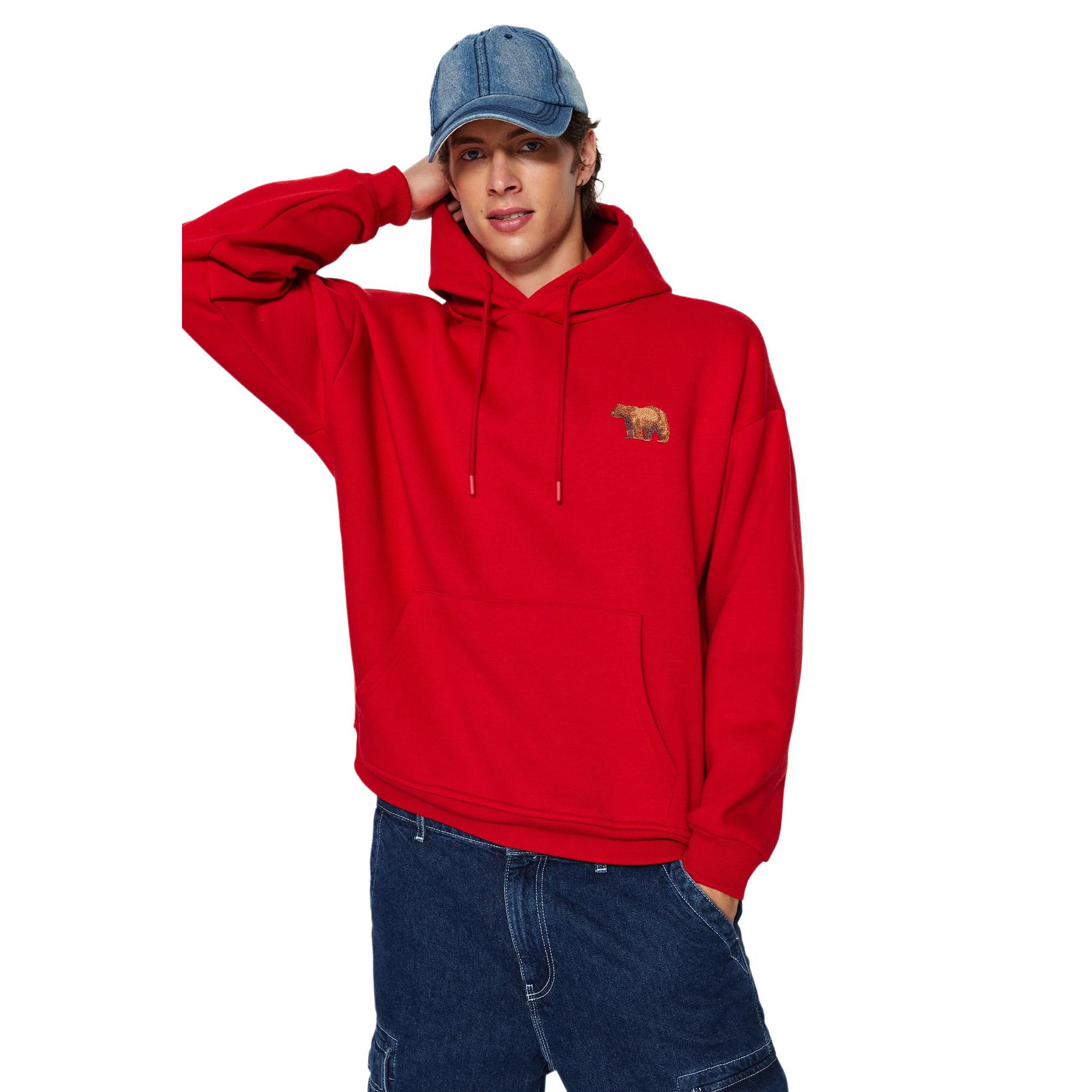 Trendyol Hombre Rojo Camisa De Entrenamiento De Pequeño