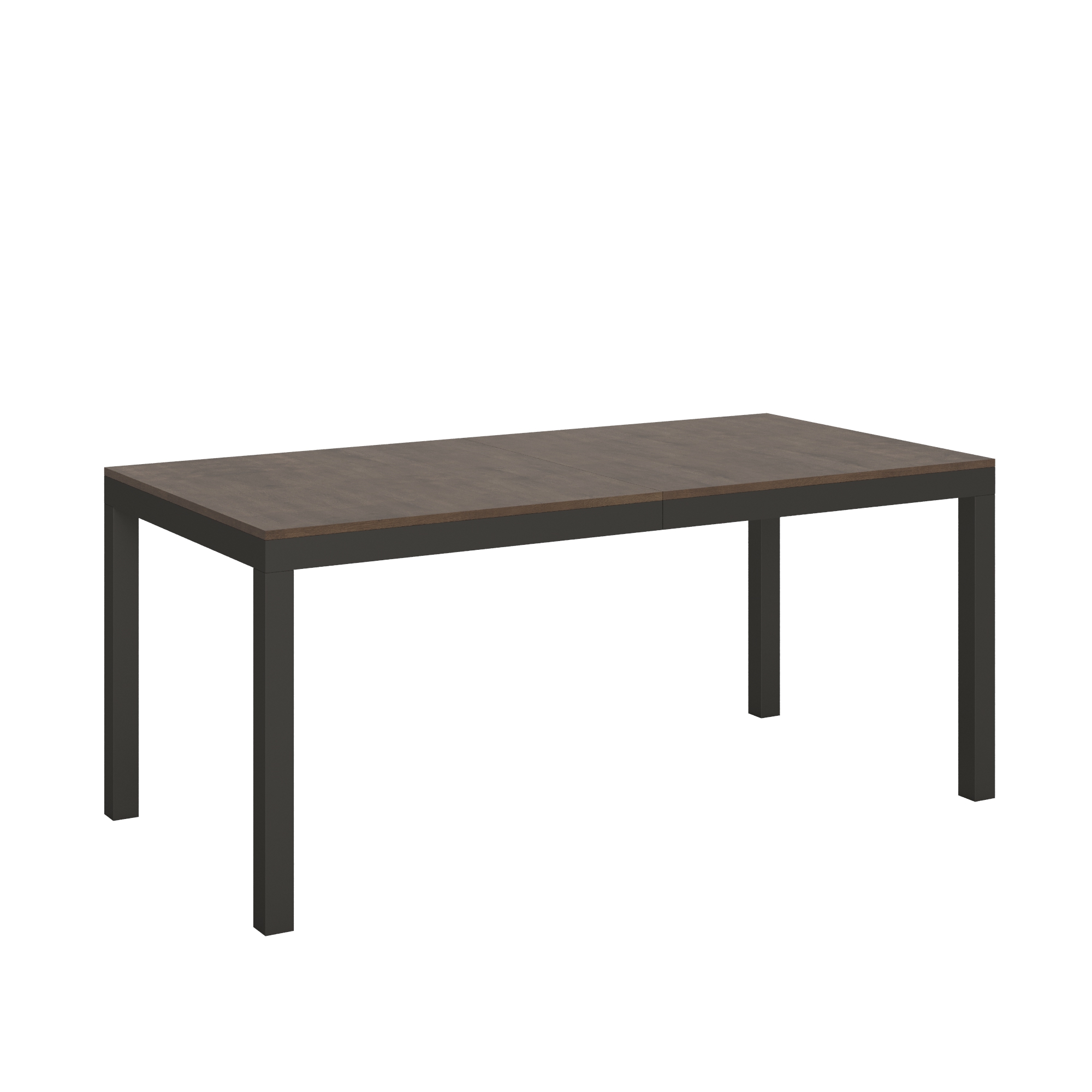 Mesa extensible 90x180/284 cm Everyday Evolution Estructura Nogal Antracita - Itamoby