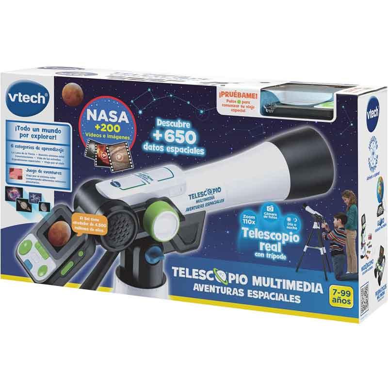 Telescopio Multimedia Aventuras Espaciales (VTech 80614522) VTECH