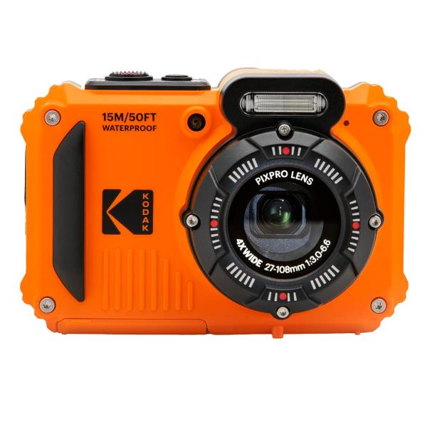 Kodak Pixpro Wpz2 Orange - Cámara Compacta Waterproof