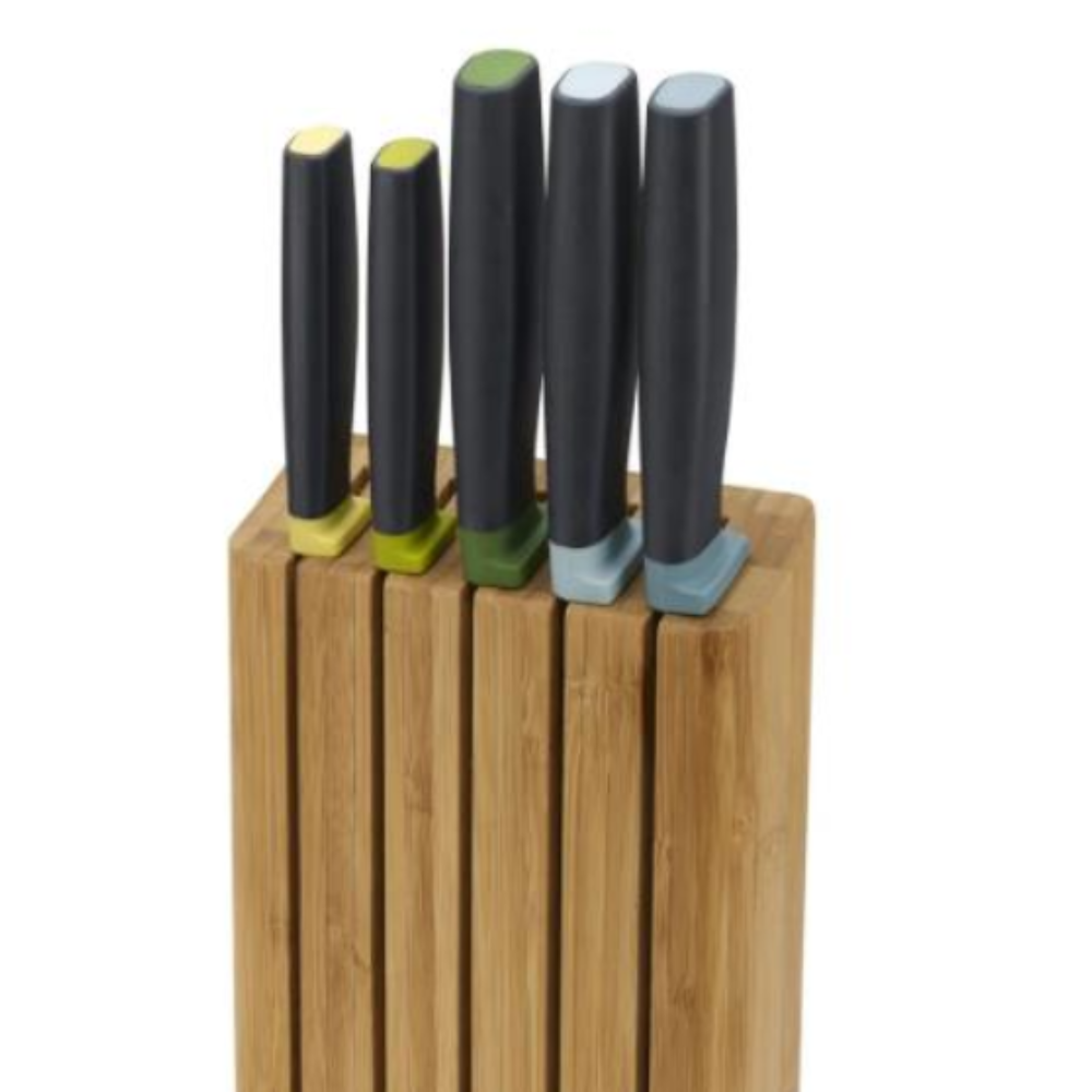 Juego 5 cuchillos Joseph Joseph Elevate, diseño ergonómico, de alta calidad, corte preciso.