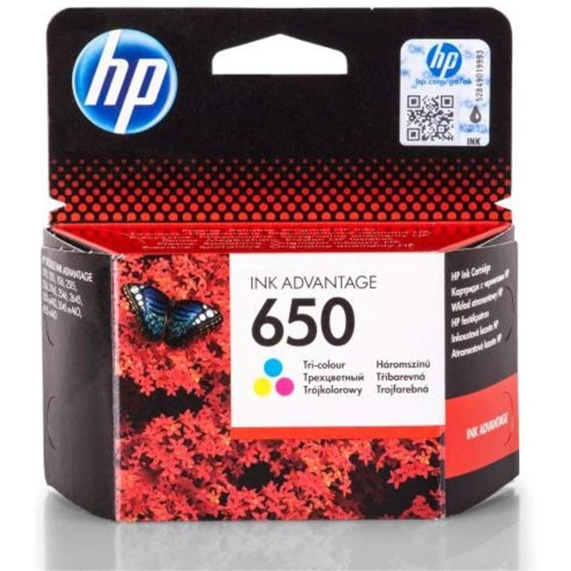 HP Ink 650 Cartucho de tinta Color