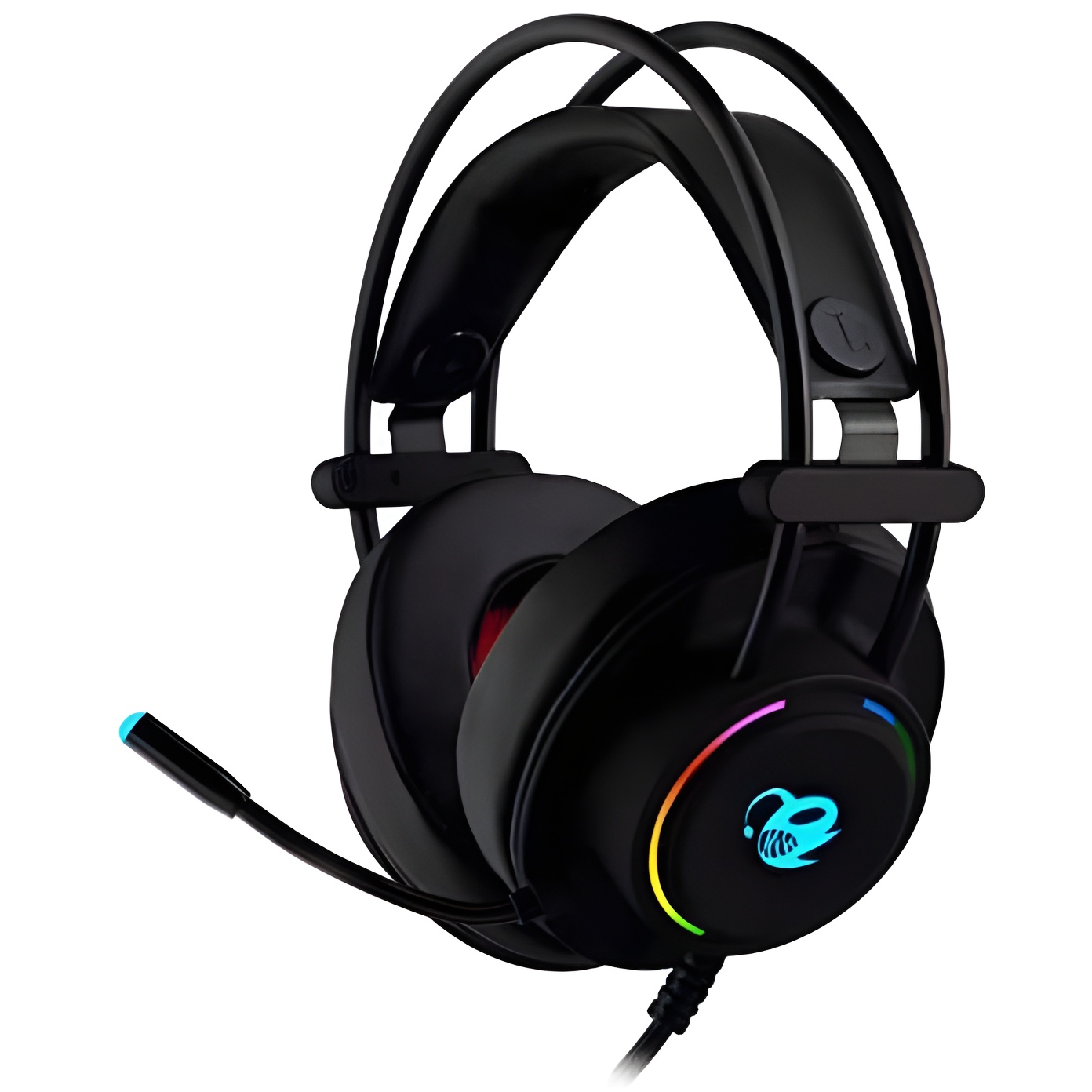 Coolbox Deeplighting - Auriculares Gaming con Micrófono Omnidireccional E Iluminación LED para PC, PS4 y Xbox One