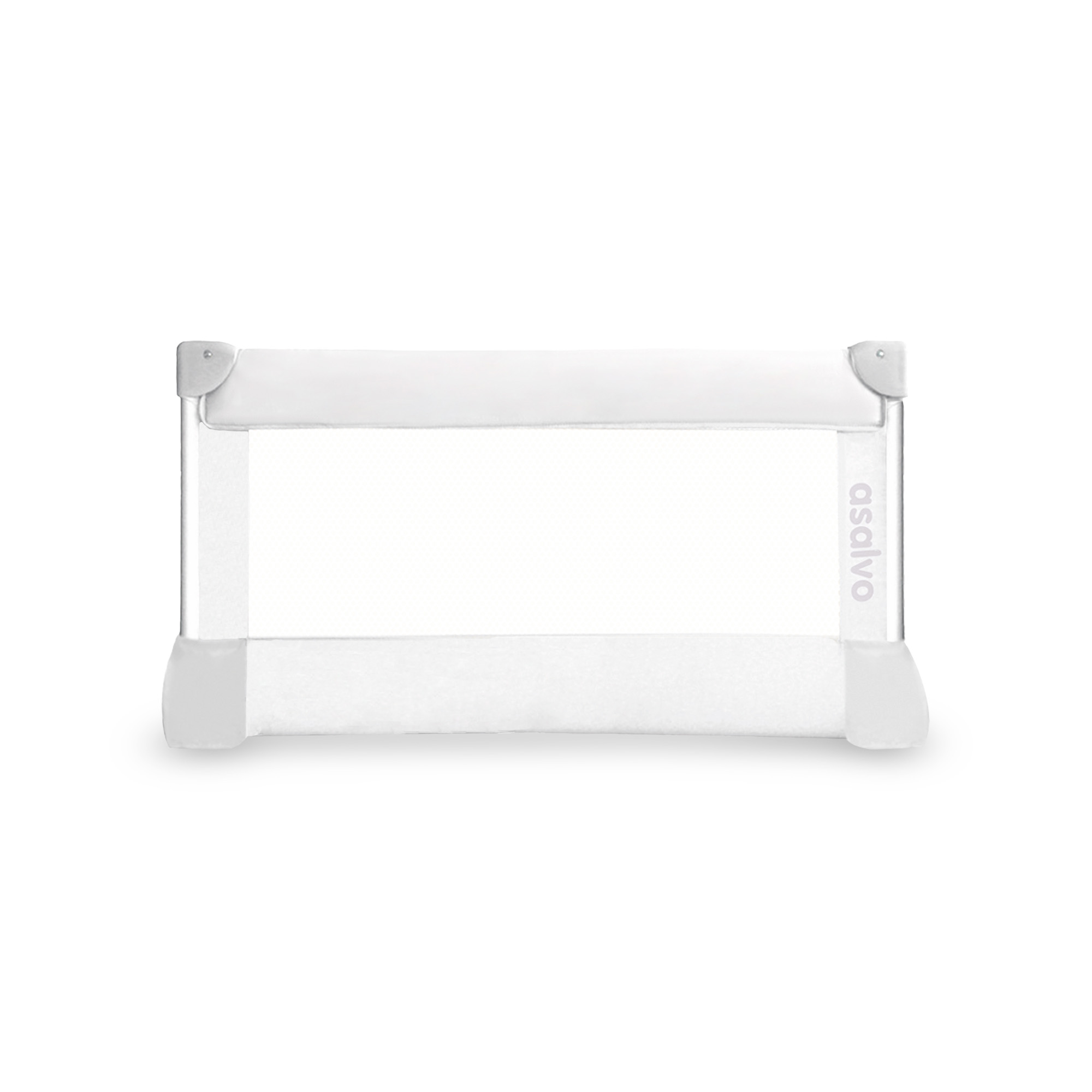 Asalvo Barrera de Cama Estándar de 90 cm - Abatible, Plegable y con Correas de Seguridad, Compacta, Lavable y Fácil de Instalar para una Protección Diaria