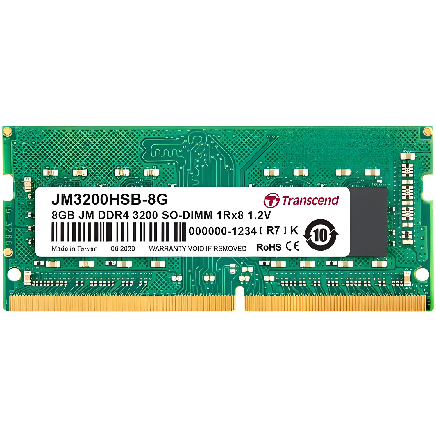 Memory Trancend SO-DIMM DDR4 3200MHz 8GB cl22 1R * 8 1G * 8