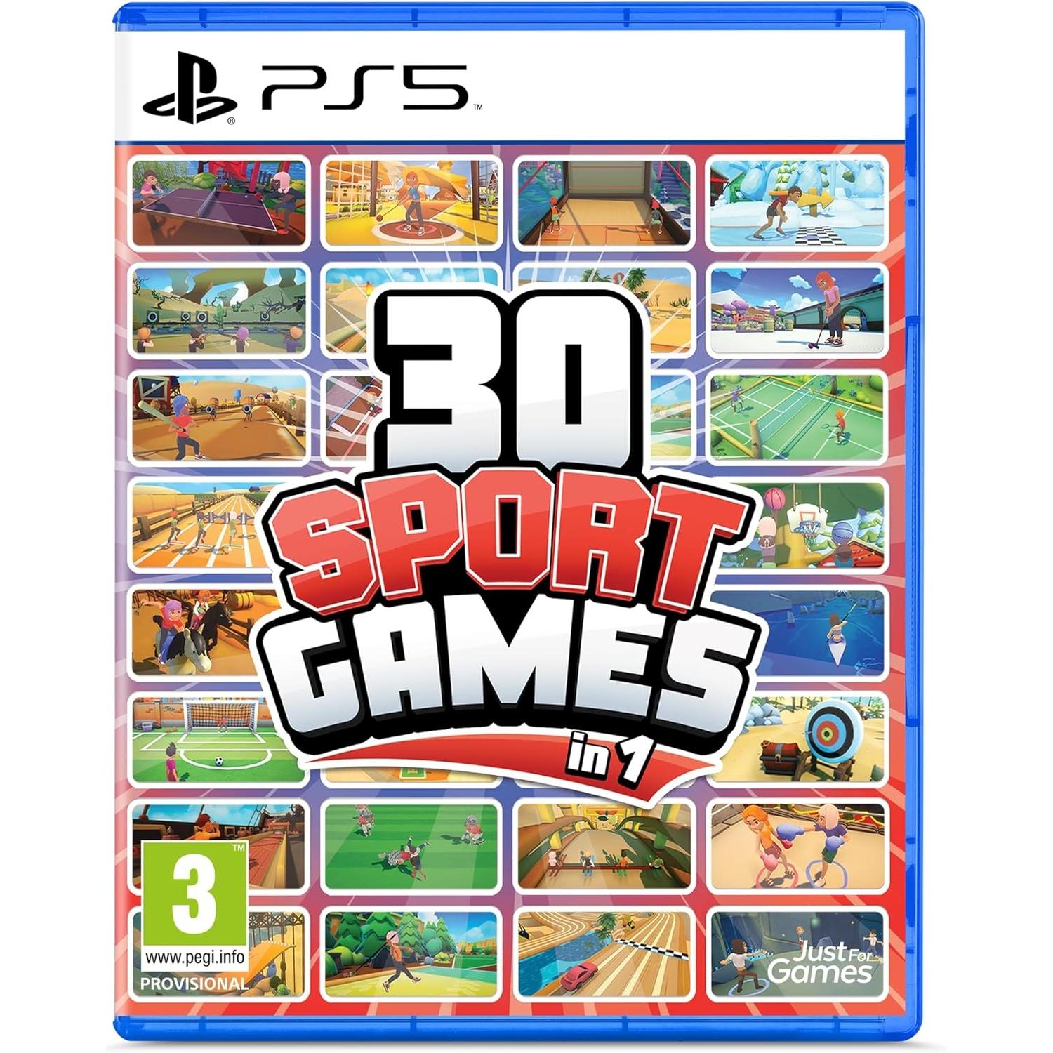 30 Sport Games in 1 Juego para Consola Sony PlayStation 5 PS5 [ PAL ESPAÑA ]