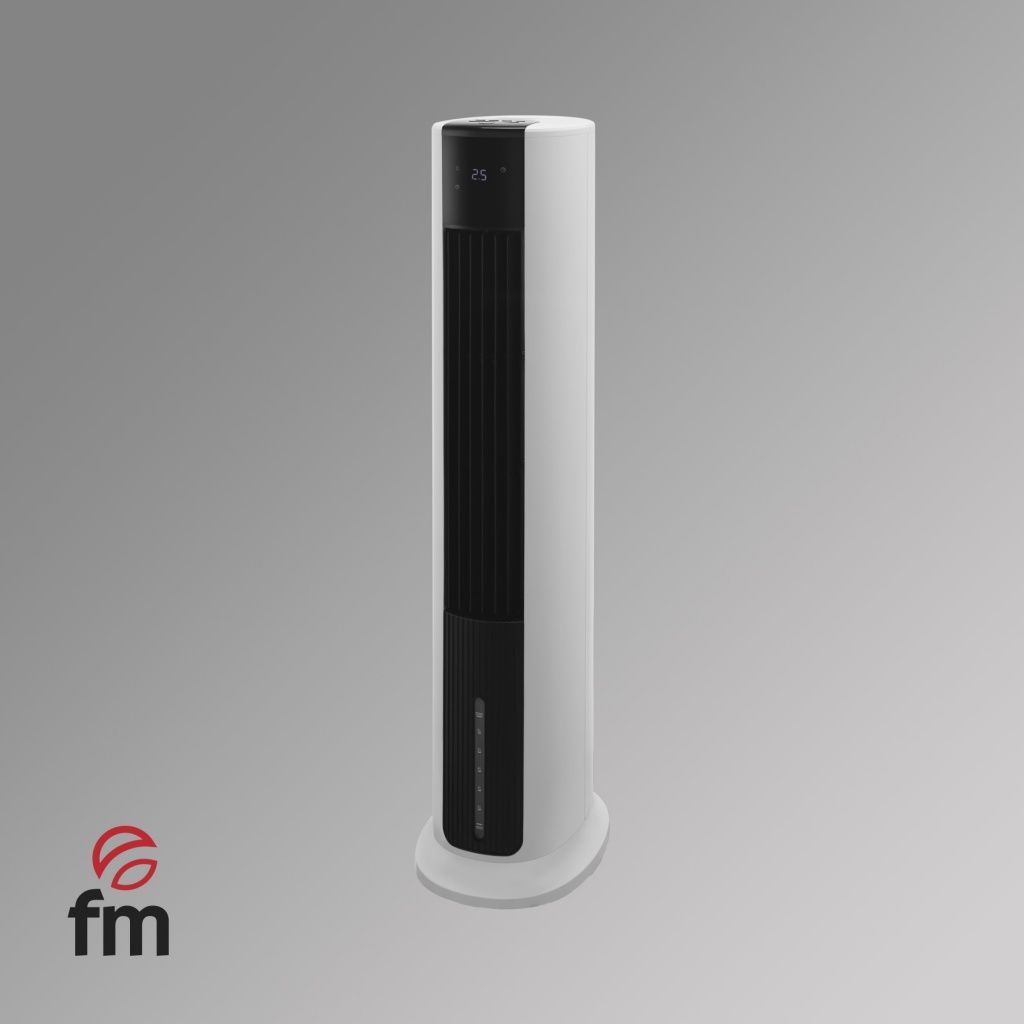 Climatizador Climatizador evaporativo FM CL-HC Ecológica y eficiente energéticamente Negro, Blanco 65W