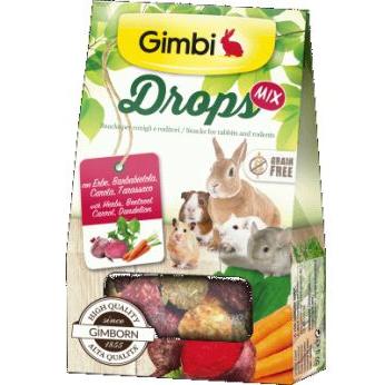 Gimborn Gimbi Drops mix alimento para conejos y roedores 50 gramos (Roedores , Snacks) - 50 GR50