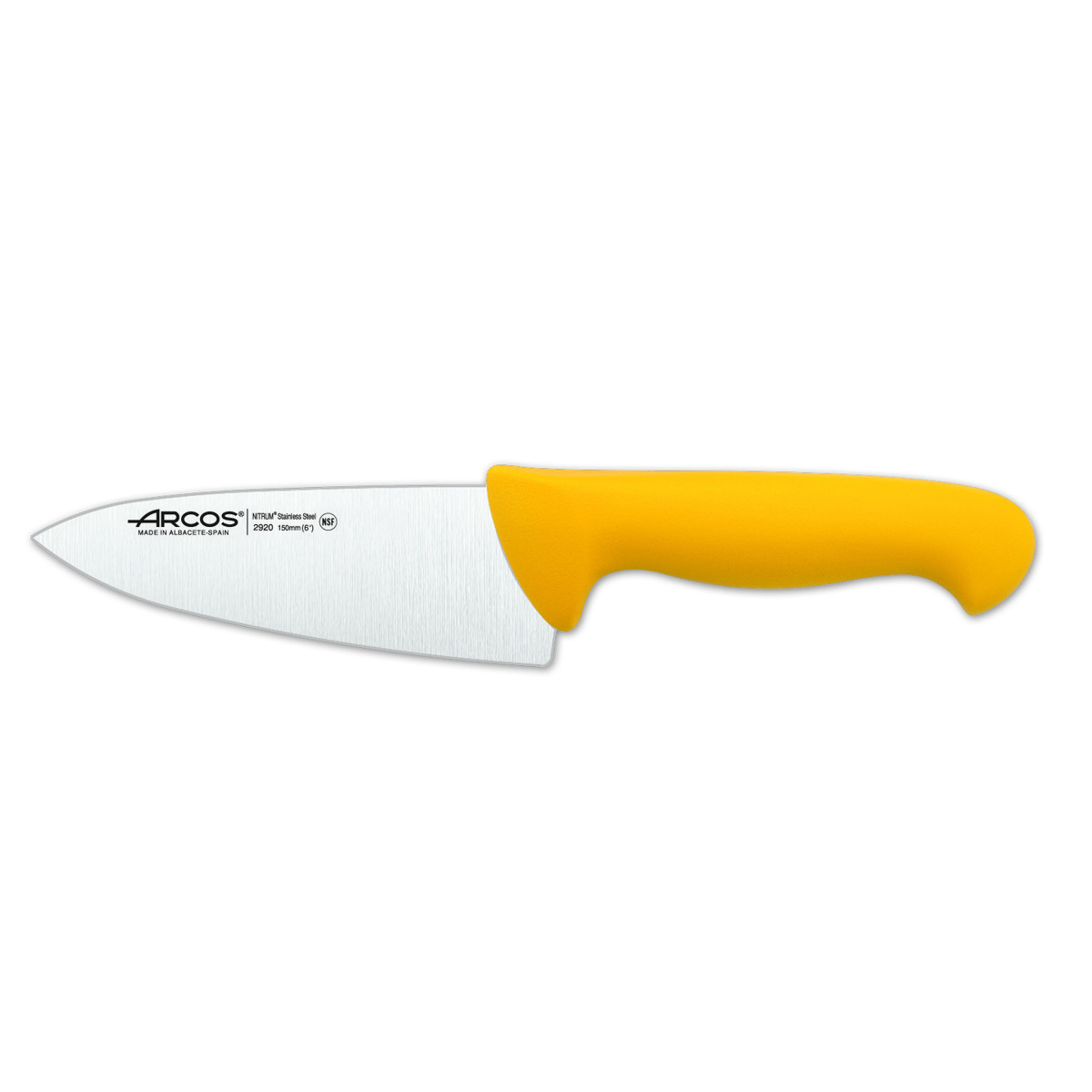 Cuchillo de Cocinero Arcos Colour Prof 292000 Amarillo 15cm