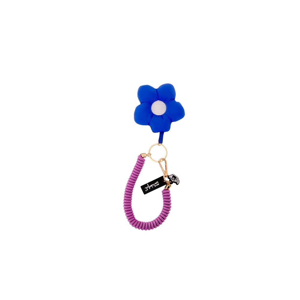 MR LLAVERO FLOR AZUL BAGS 3x3x10 Cms.
