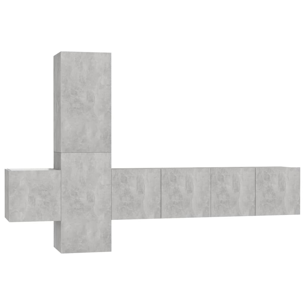 vidaXL Set de muebles de salón TV 5 piezas madera de ingeniería 60x30x30 cm, Mueble de Salon, Mueble TV, Mueble TV salon, Mesa de TV, Mueble tele