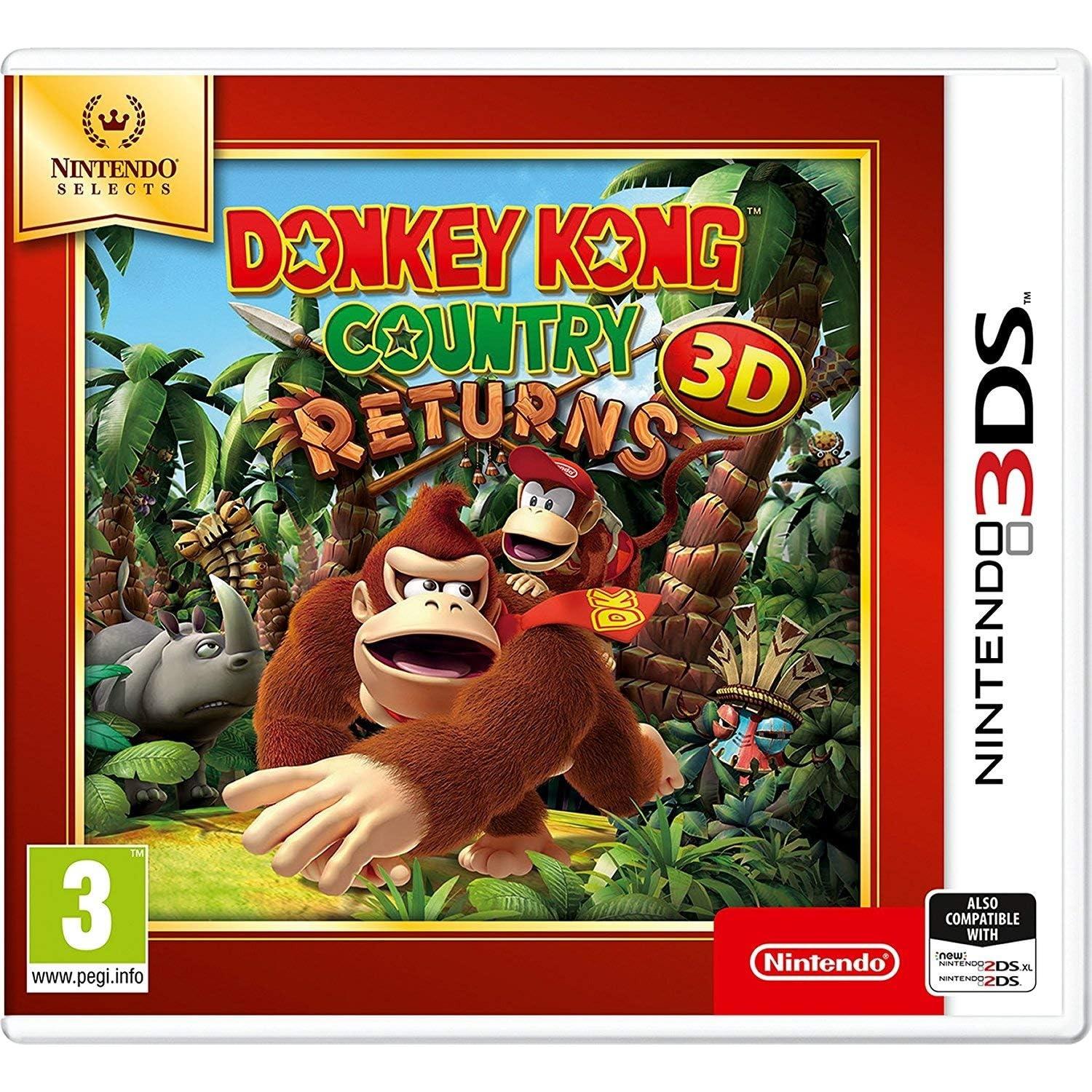 Donkey Kong Country Returns 3D (Select) Juego para Consola Nintendo 3DS