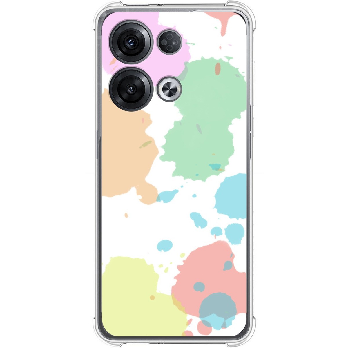 Funda Silicona Antigolpes para Oppo Reno 8 Pro 5G diseño Acuarela 05 Dibujos