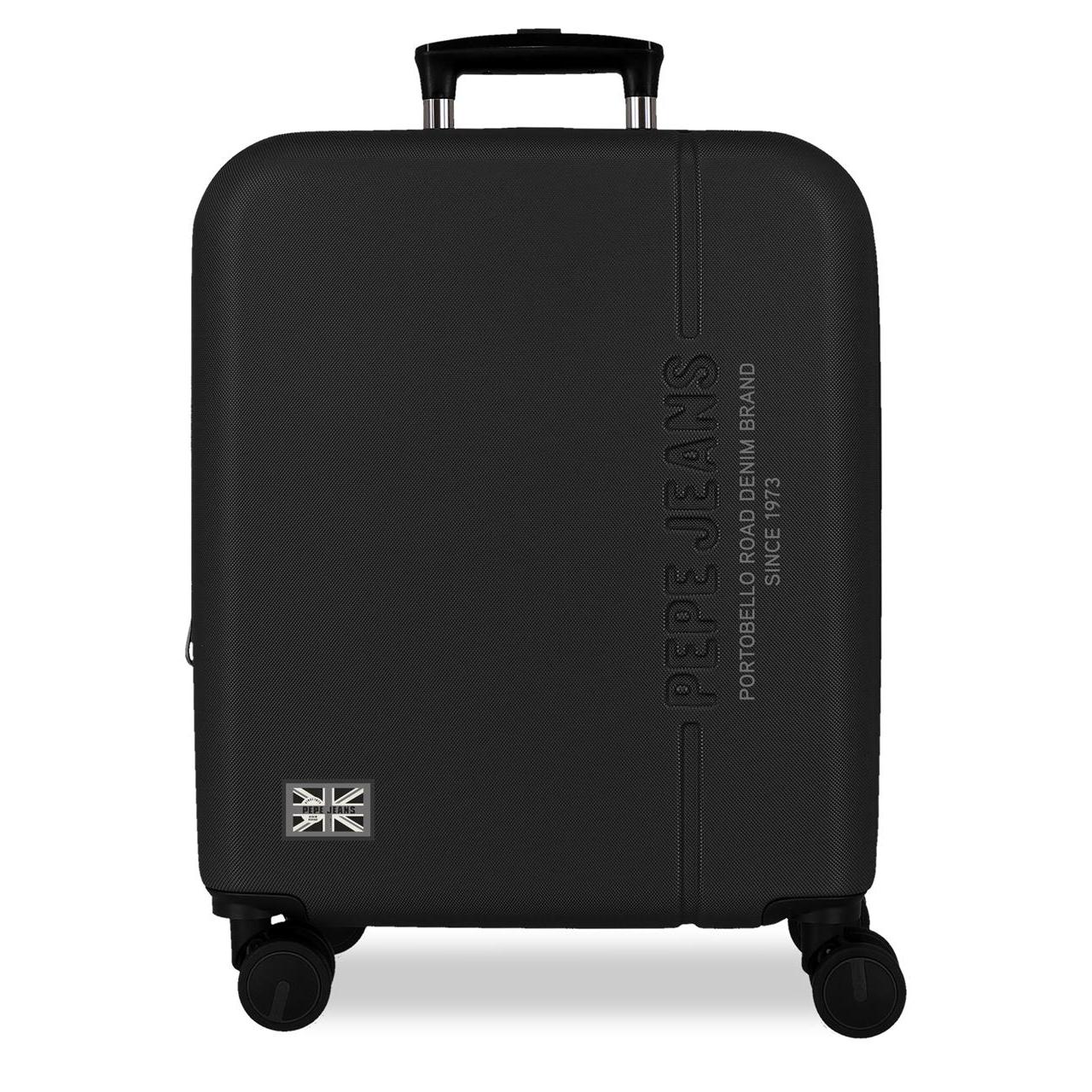 Maleta de cabina Pepe Jeans Edward Negro 40x55x20cm