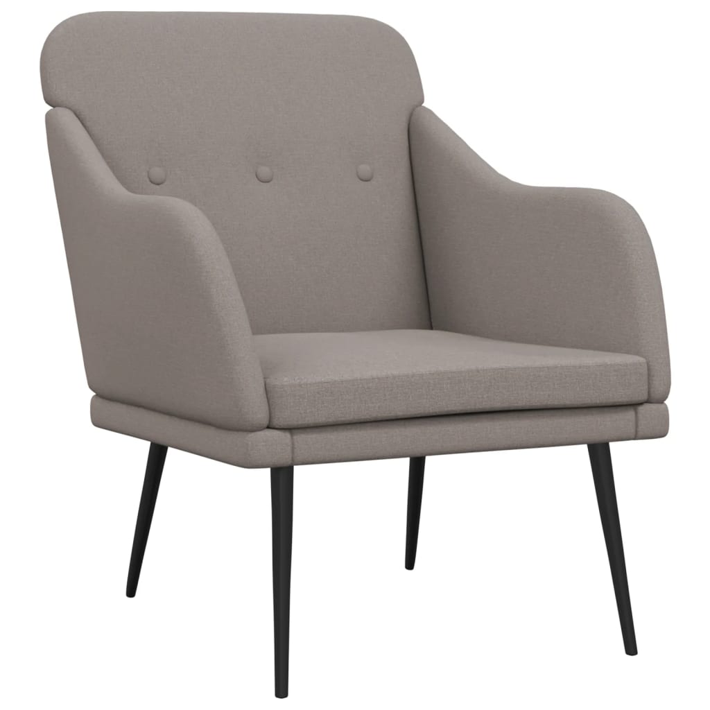 vidaXL Sillón de tela 63x76x80 cm
