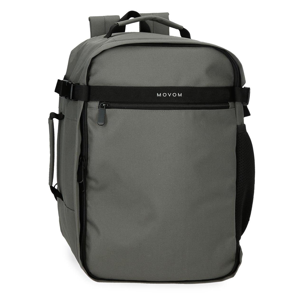 Mochila de Cabina Movom Foster 30x40x20 cm - Diseño Ergonómico, Amplio Compartimento y Bolsillos Organizadores para Cabina