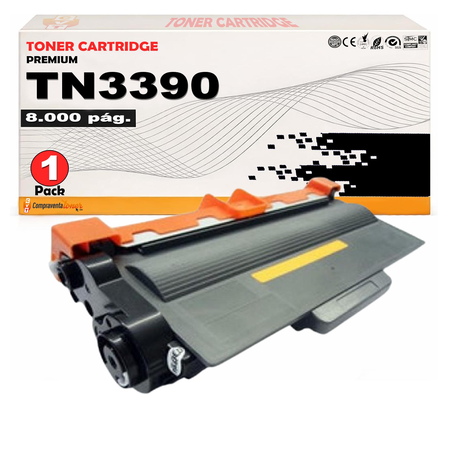 Compatible Brother TN3390 / TN-3390 Negro Cartucho de Toner