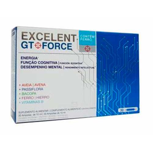 Farmoplex Excelent Gt Force 30Amp - Complemento Alimenticio para una Vida Saludable