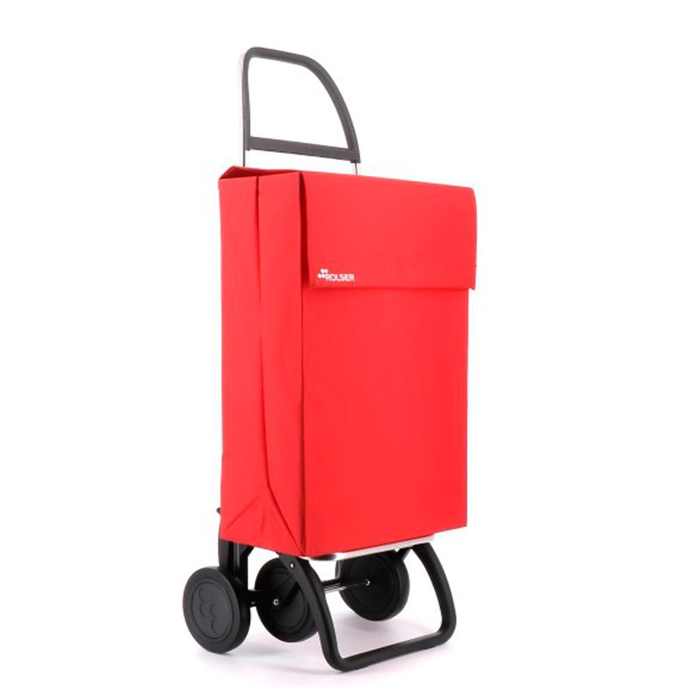 Carro jean ln 4 ruedas rojo