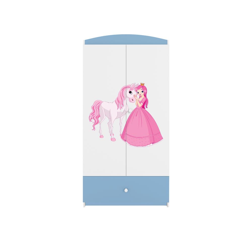 Roupeiro Kocot Kids BabyDreams Princess and Horse Blue