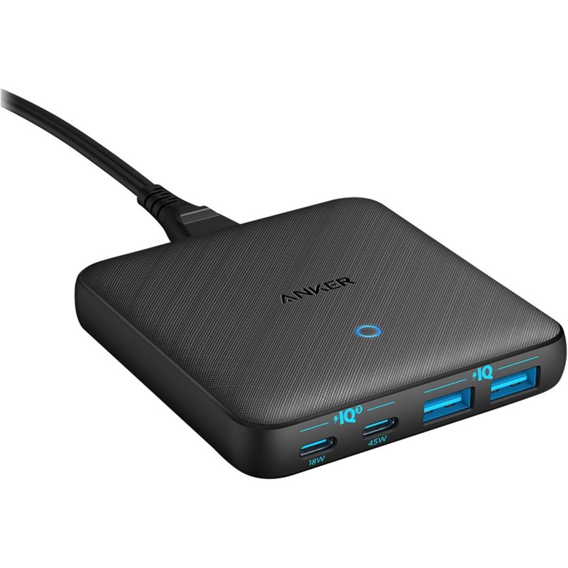 Anker 543 Powerport Atom III Universal Negro Carga rápida Interior