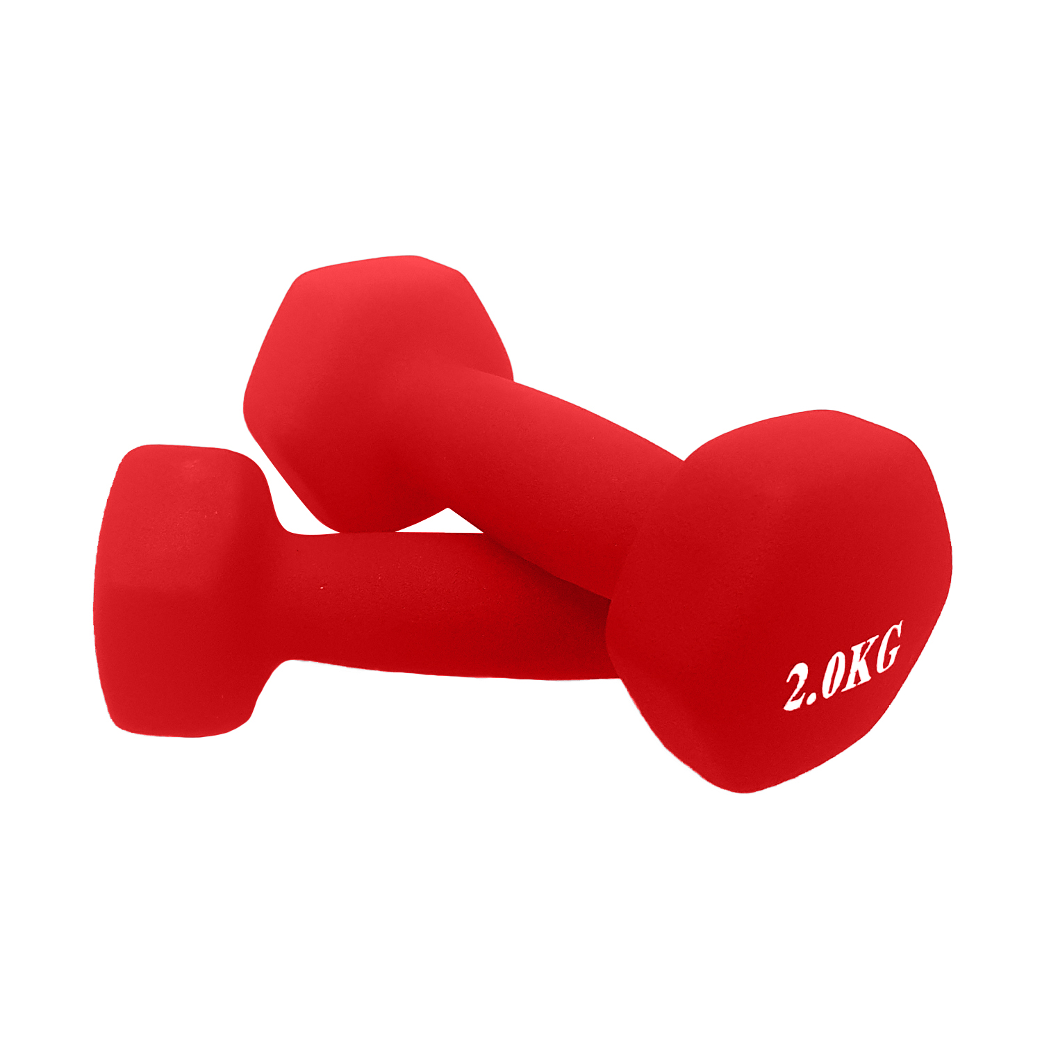 CANNON Juego Pesas Neopreno de 2 a 4 Kg Set de Mancuernas de gimnasio para musculación