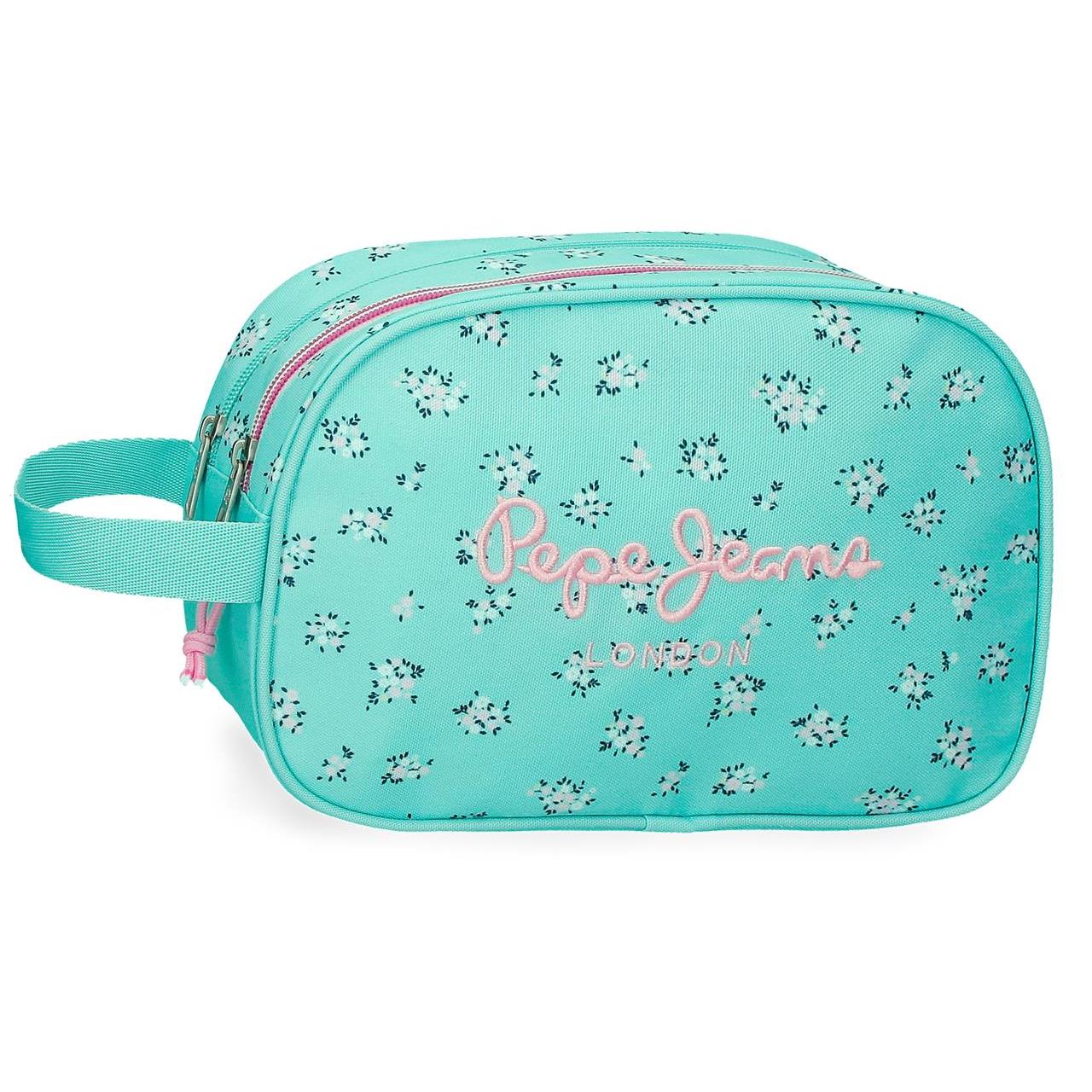 Pepe Jeans Nora Neceser de 26cm x 16cm x 12cm con dos compartimentos