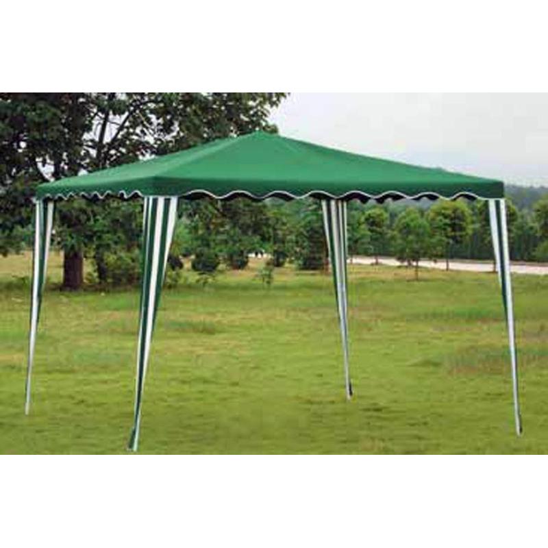 Bambu pergola fija 3,0x3,0x2,5 metros polyster blanc-verd lp-016