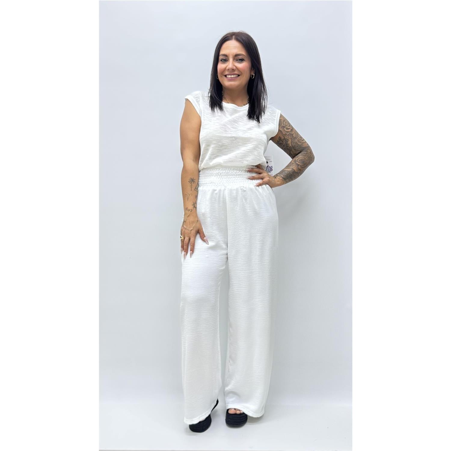 Pantalon Piscis Blanco