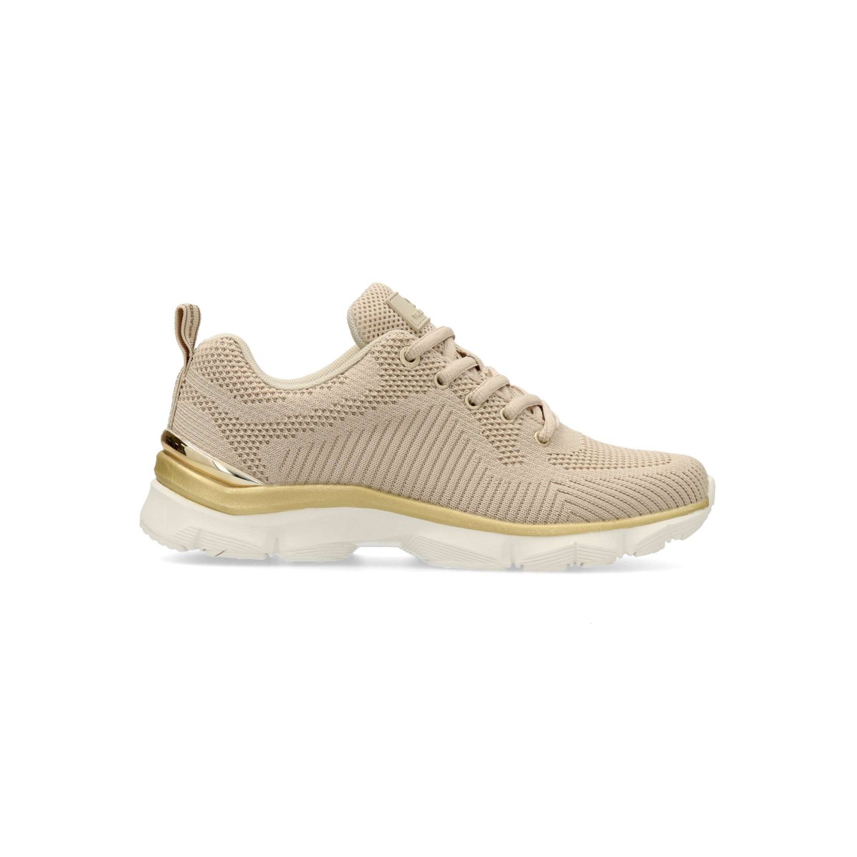 Xti - Zapatillas deportivas veganas para mujer, textil suave con suela de goma antideslizante y plantilla acolchada extraíble