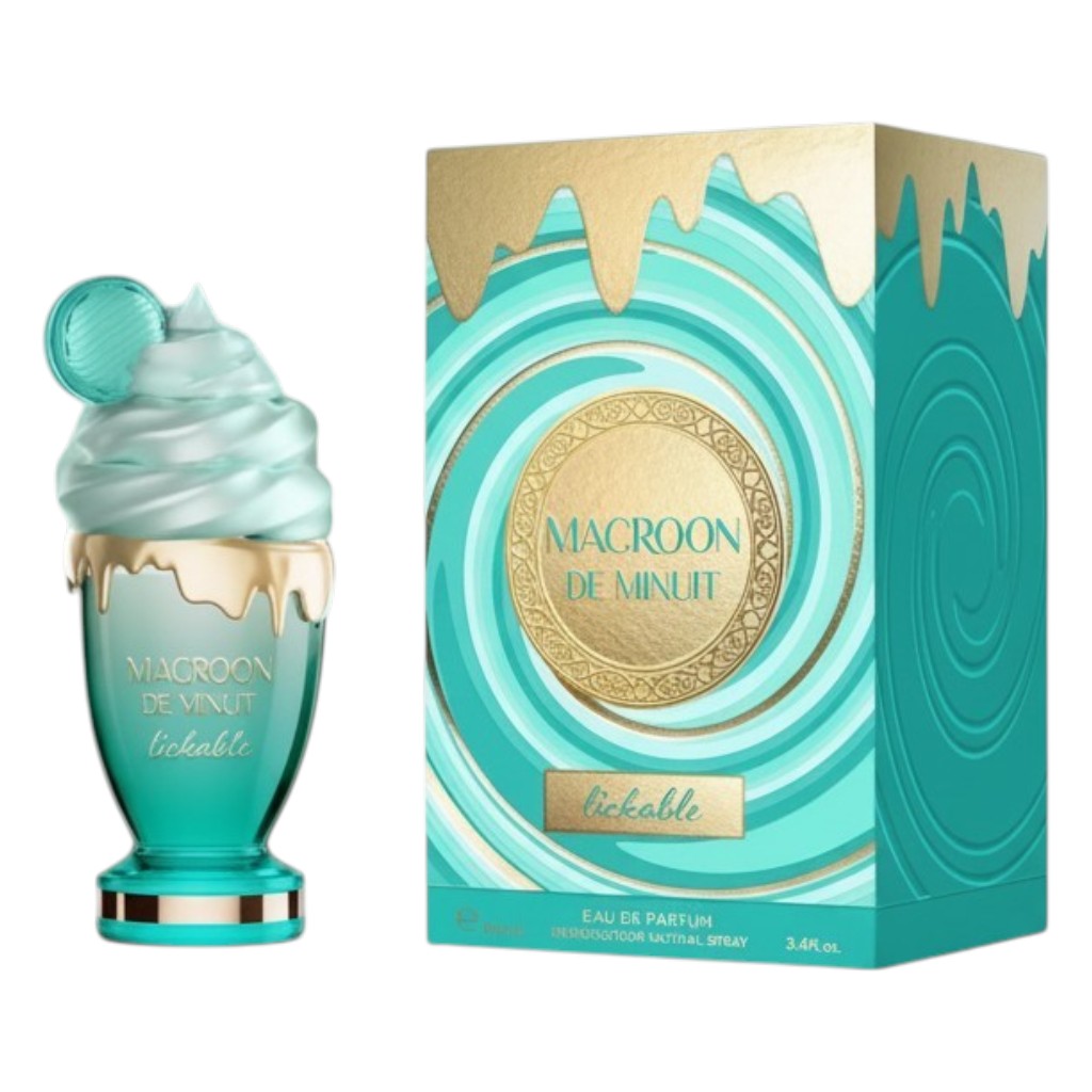Macroon de Minuit Lickable eau de parfum 100ml by Afaq fragancia dulce gourmand con notas cremosas y avainilladas aroma intenso y envolvente con estilo goloso ideal para uso diario 🚚 Envíos a España 24/48h