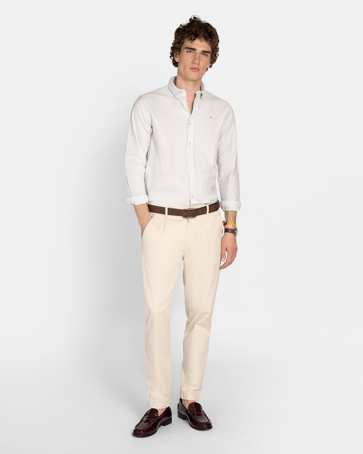Harper & Neyer CAMISA MEDITERRANEO STRIPED OXFORD