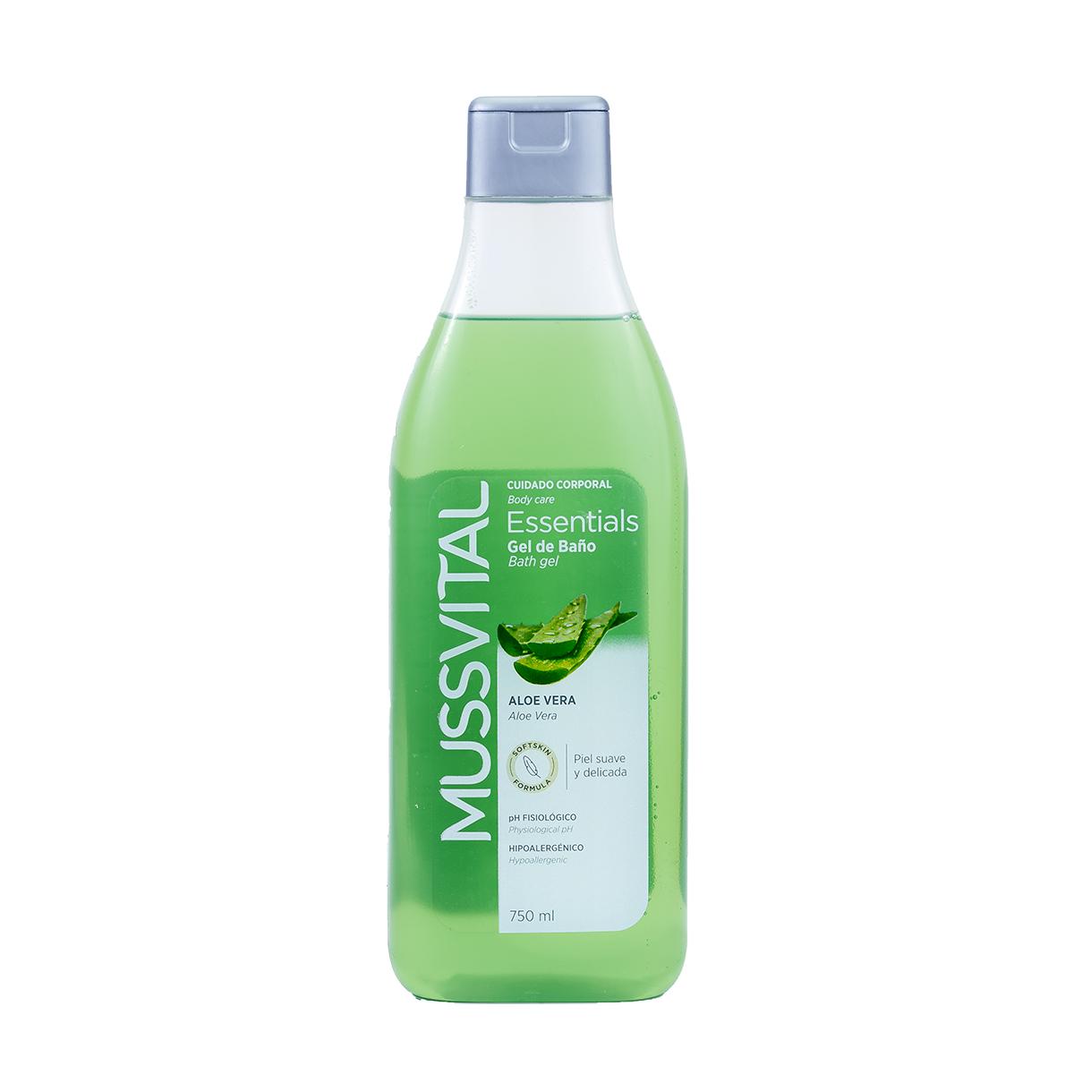 Mussvital gel de aloe vera y vitamina e 750ml