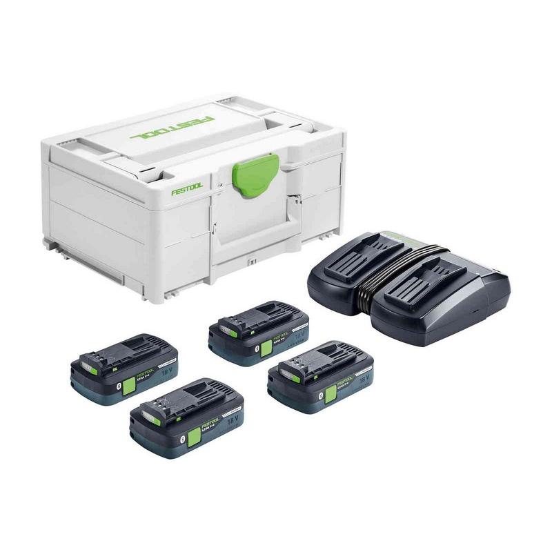 KIT DE ENERGÍA SISTEMA 18V 4*4.0AH TCL 6 DUO - FE 577104