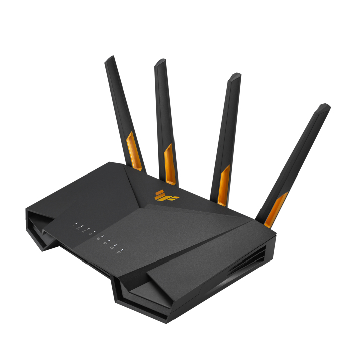 ASUS 90IG0790-MO3B00 - Doble banda (2,4 GHz / 5 GHz) - Gigabit Ethernet - Negro, Naranja
