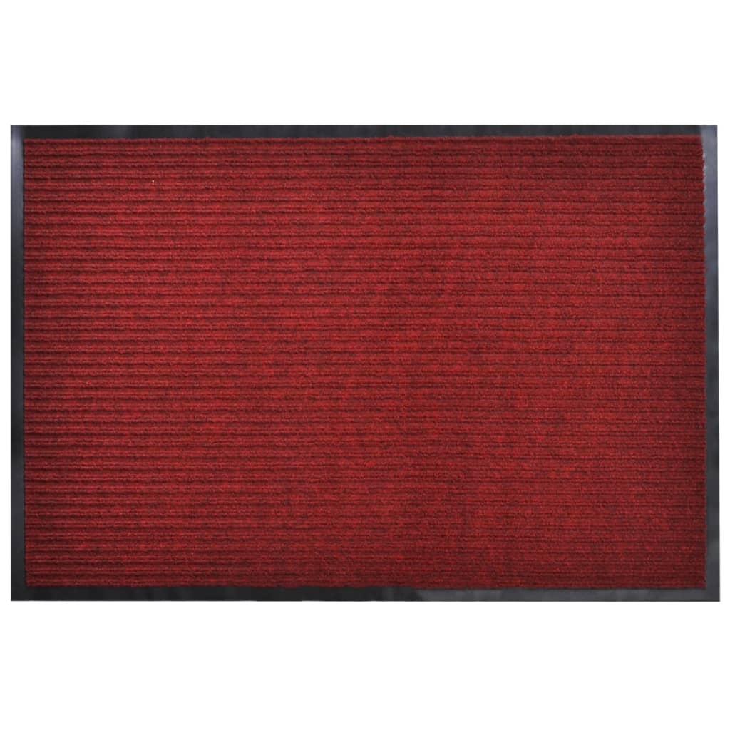 vidaXL Antideslizante Bienvenida Piso Felpudo Alfombra Entrada PVC 120X180 Color Rojo,  Negro,  Gris y mas