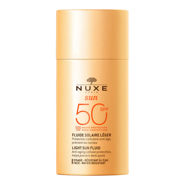 NUXE SUN FLUIDO LIGERO ROSTRO SPF 50  1 ENVASE 50 ML