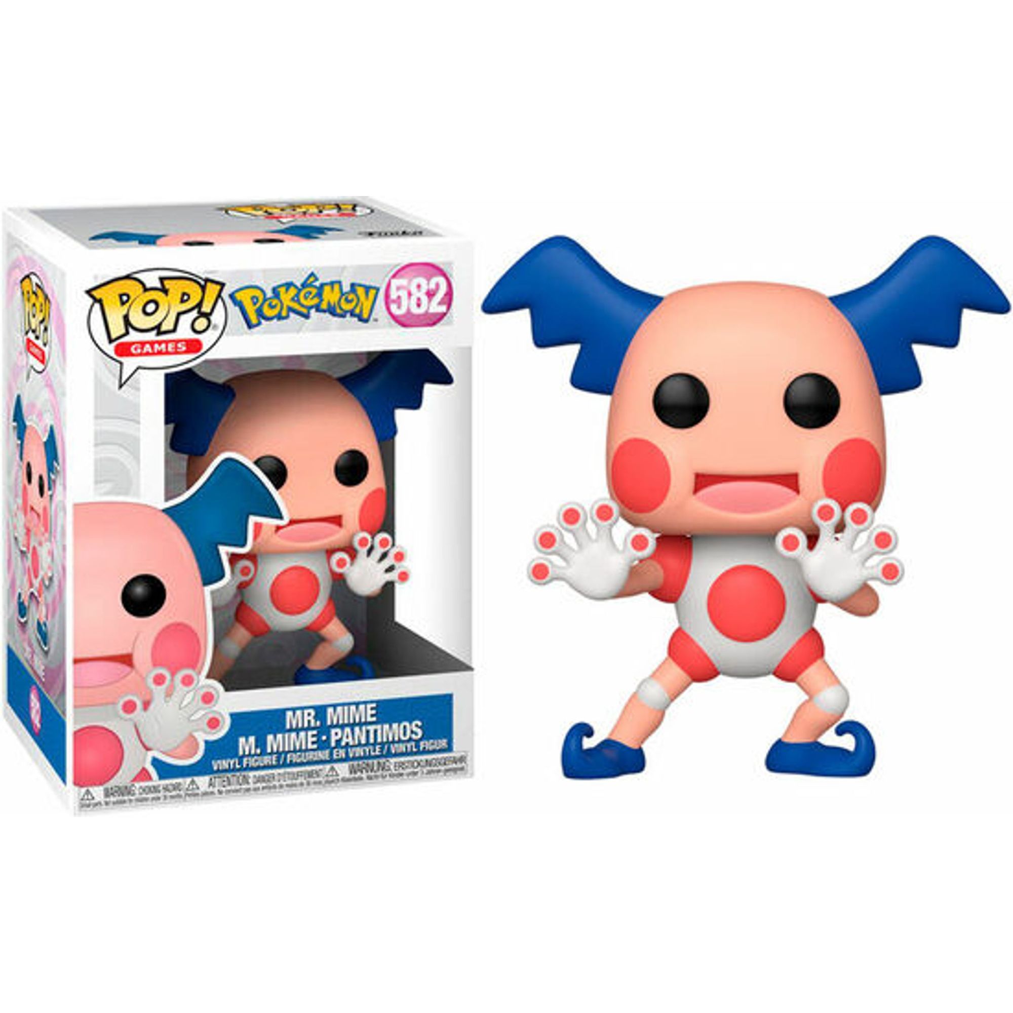 Funko - Figura Pop Pokemon Mr. Mime - Funko Pop Coleccionable De Edición Limitada - Funko Pop Diseño Detallado Y Realista - Funko Pop Ideal Para Regalo - Funko Pop Gran Variedad De Personajes