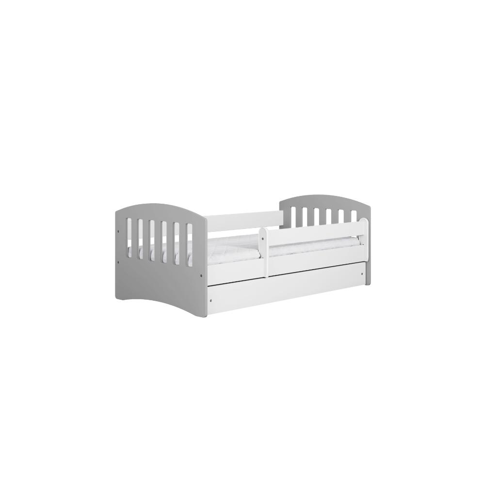 Cama 180 x 80 cm Kocot Kids com gaveta Classic 1 Mix Grey