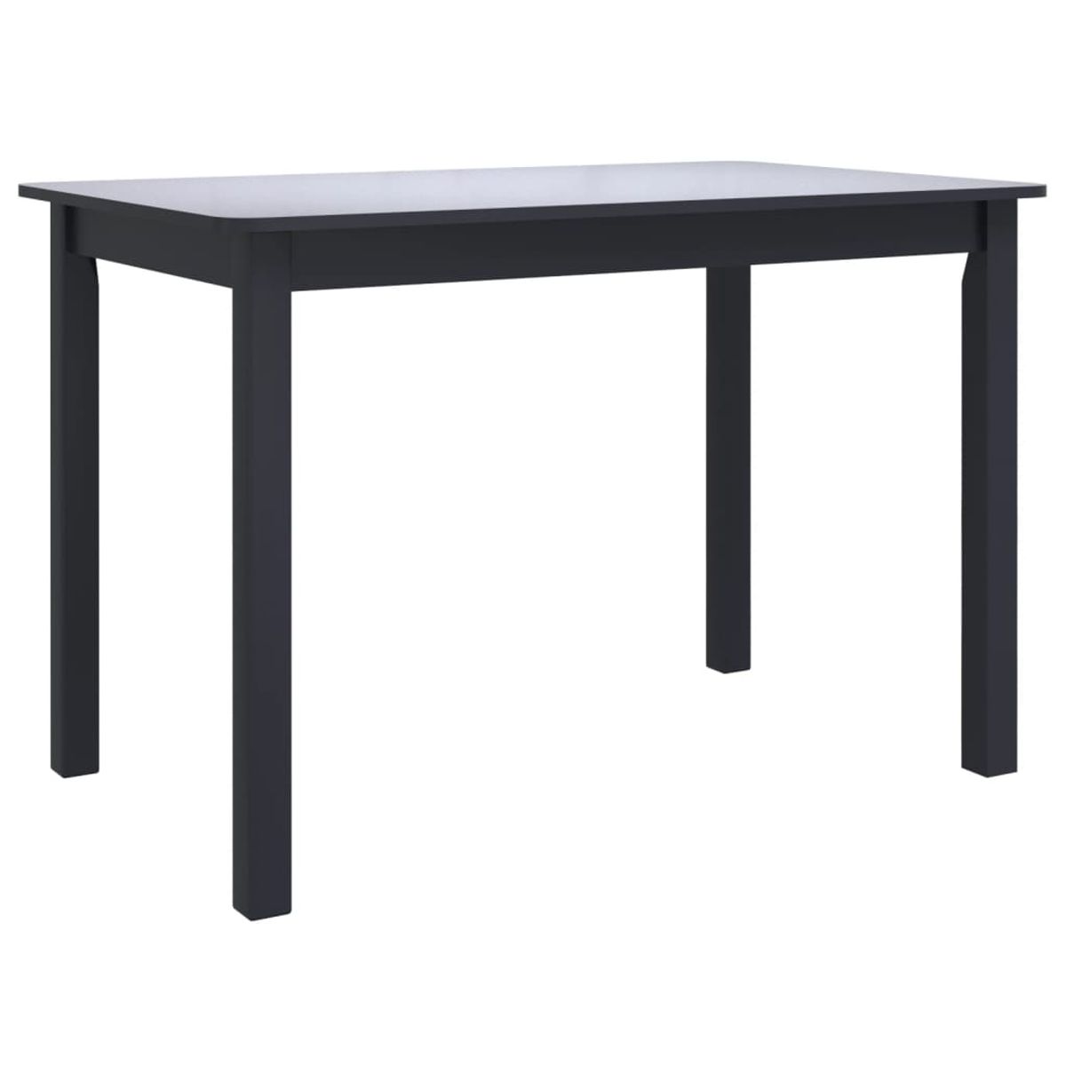 Mesa de comedor Noia rectangular madera de caucho 75x114x71 cm
