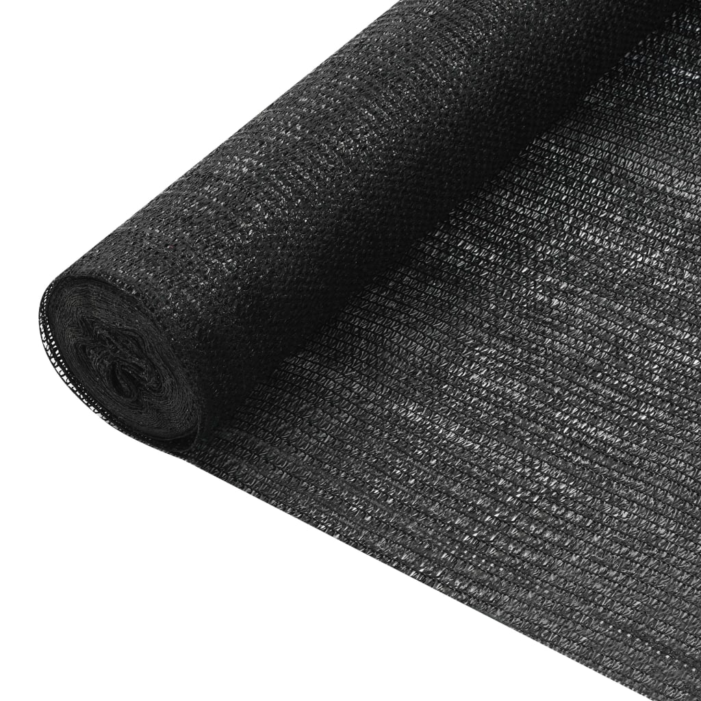 vidaXL Red de privacidad HDPE 1,8x50 m 75 g/m² Color Antracita, Negro, Verde