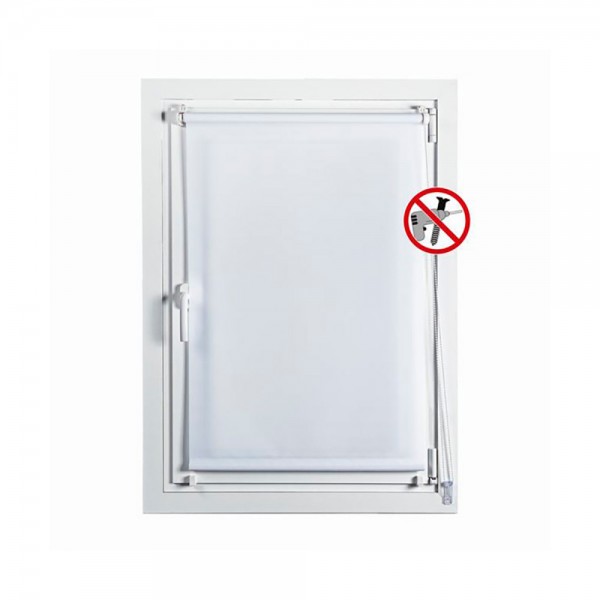 Estor enrollable clip&fix 120x180cm opaco marfil cintacor - storplanet