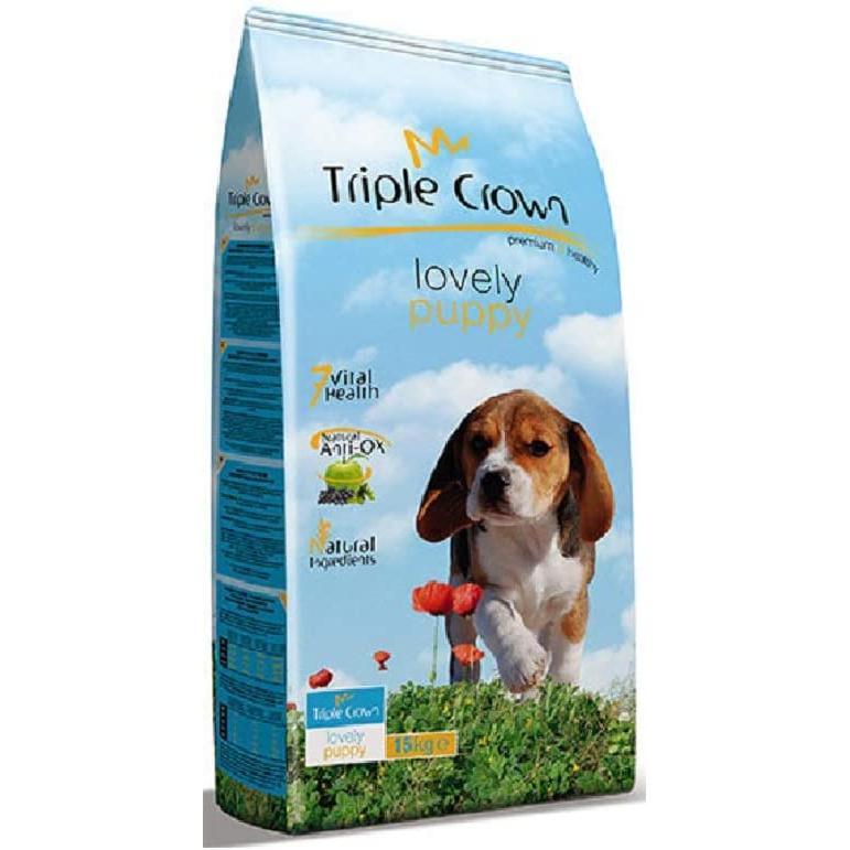 Pienso TRIPLE CROWN LOVELY PUPPY para cachorros y madres gestantes - 14Kg