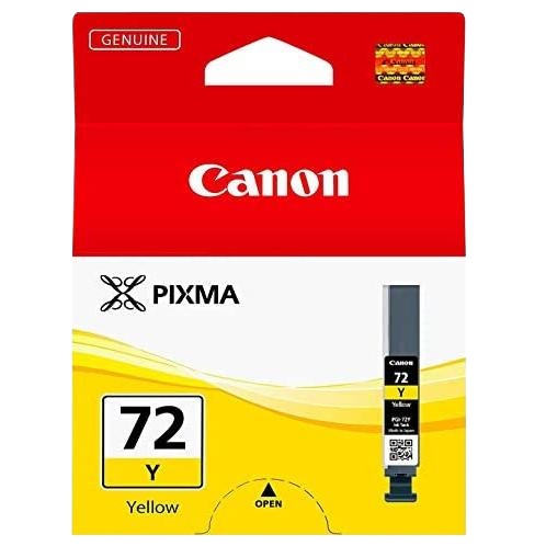 Canon PGI-72 Y Cartucho de tinta original Amarillo para Impresora de Inyeccion de tinta Pixma PRO10-PRO10S