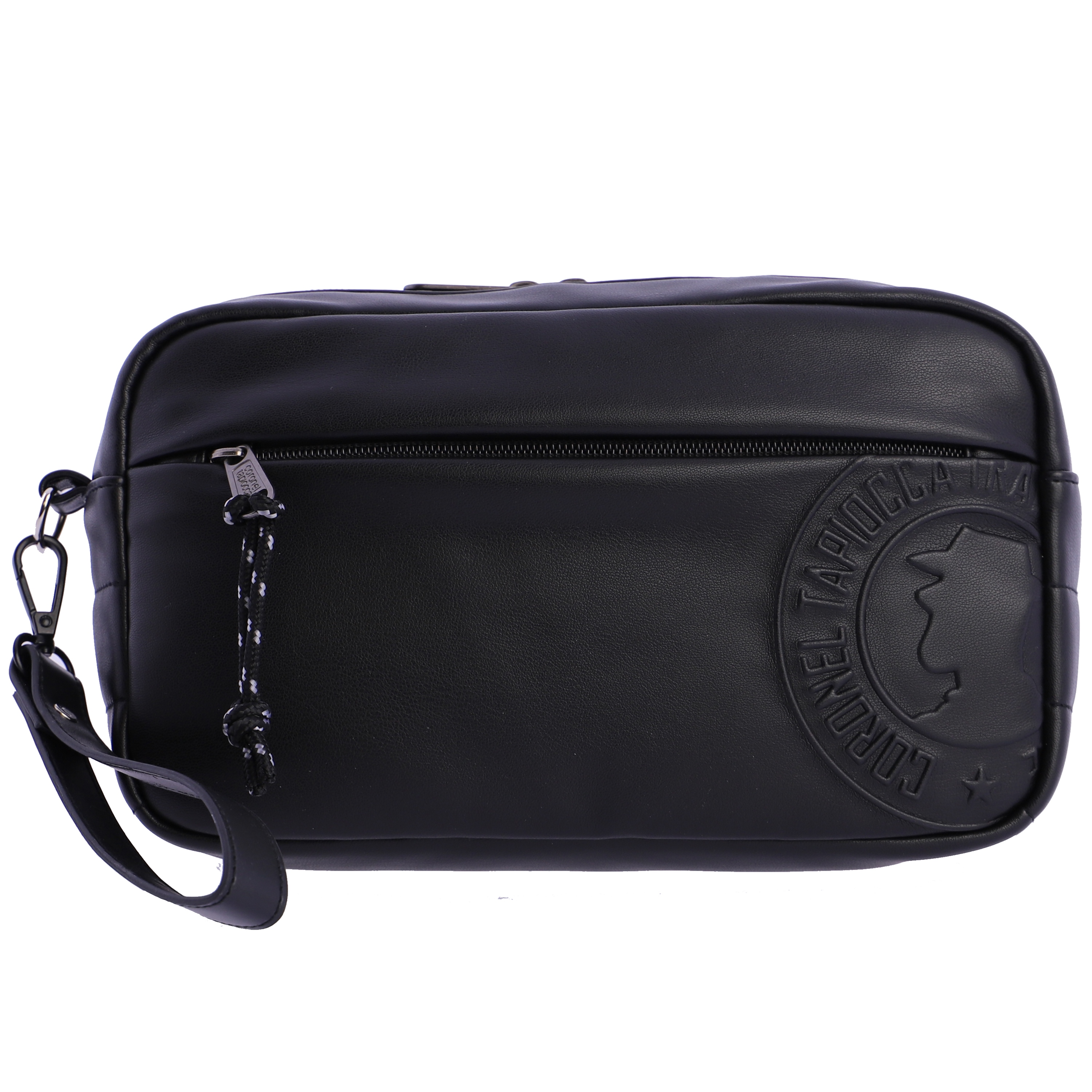 Bolso de mano para hombre CORONEL TAPIOCCA Alfredo de piel sintética con cremallera.