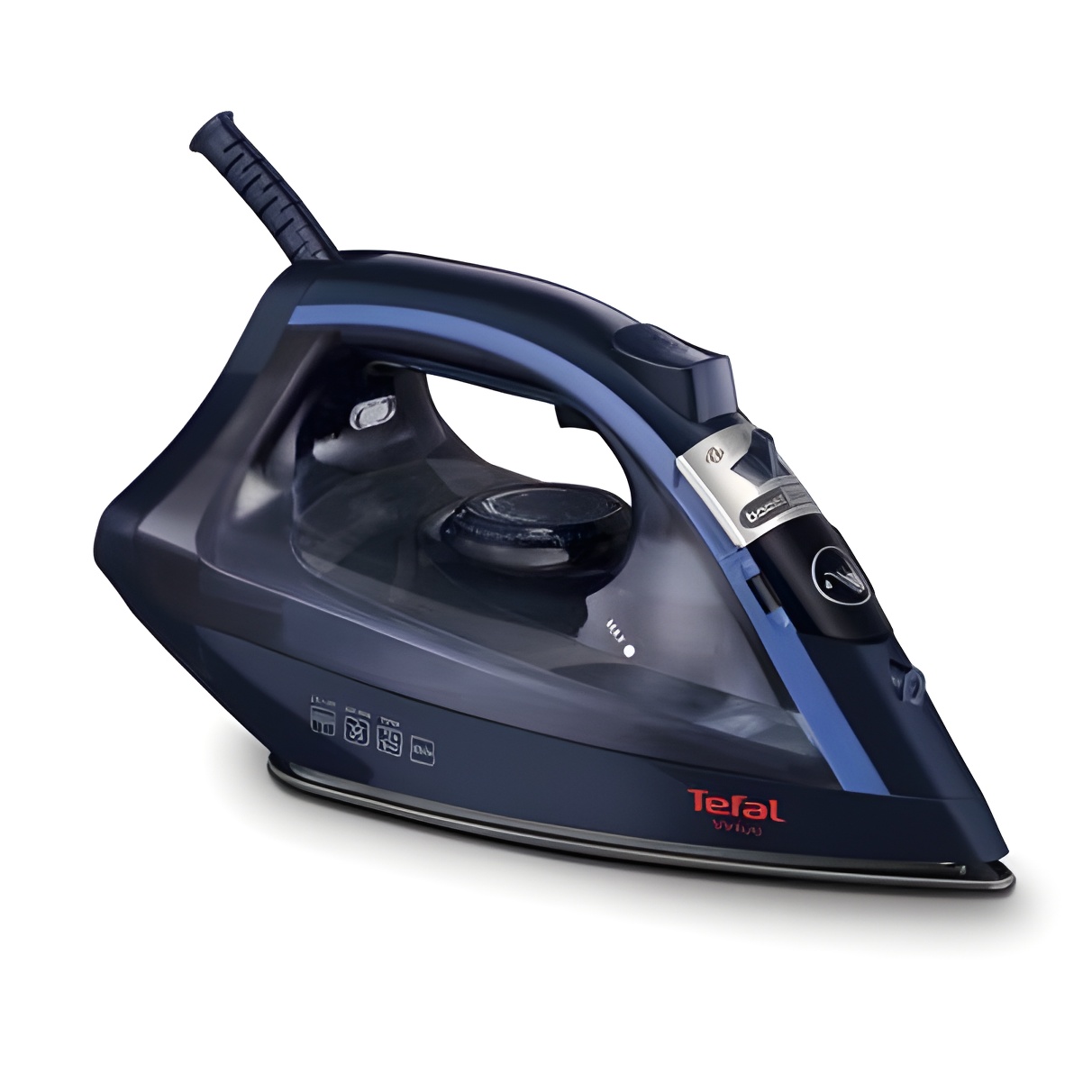 Tefal Virtuo FV 1713 strijkijzer Droog- & stoomstrijkijzer Blauw
