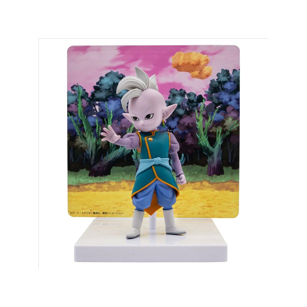 Dragon Ball Daima Figura Supreme Kai con Panel de 14 cm Juguetes Banpresto